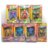 (7) Marvel X-Men Deluxe Ed. Action Figures Sealed
