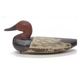 Virginia Working Canvasback Drake Duck Decoy