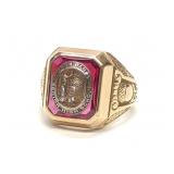 1955 10K Gold Upper Darby Class Ring (sz 6.5)