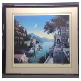 Jim Buckels Signed Princes Kept The View Serigraph