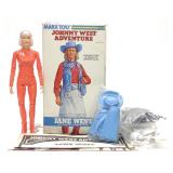1975 Marx Jane West Action Figure Doll w/ Box