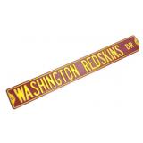Washington Redskins Dr. Metal Street Sign 44"