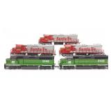 5 Diesel Locomotive HO Trains Athearn & Life-Like