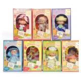 (7) 1980 Sealed Kenner Strawberry Shortcake Dolls