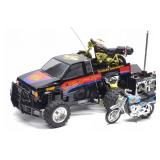 Tyco R/C 9.6V Turbo Harley Davidson Truck (Works)