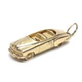 14K Yellow Gold Convertible Car Pendant / Charm