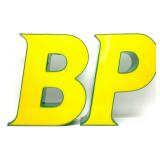 BP Gas Station Lighted Advertising Letter Sign
