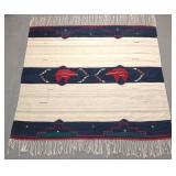 75x67' Zapotec Francisco Bautista Woven Wool Rug