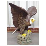 Large 41' Fiberglass Bald Eagle Statue