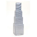 Bertil Vallien Signed Metropolis Vase (Kosta Boda)