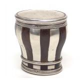 Antique Scottish Silver & Horn Snuff Mull