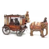 36' Circus Wagon Elephant Sculpture Reprocrafters