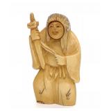 Japanese Netsuke w/ Rotating Face