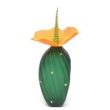 Kliszewski Bobtanical Urchin Art Glass Sculpture