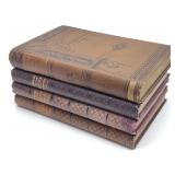 (4) 1800s Woods Diseases Medical Books