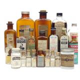 21 Antique Medicine & Apothecary Bottles