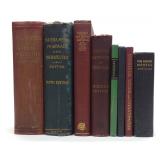 8 Antique Medical & Disease Study Books