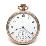 1921 Elgin Model 3 Open Face Pocket Watch (Works)