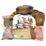 Vintage Davy Crockett Hat, Boots & Outfits