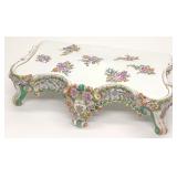 19th C. German Porcelain Mantle Clock Stand