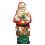 1960s 45' Poloron Whispering Santa Blow Mold works
