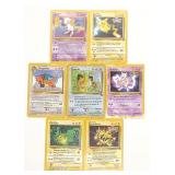7 Pokemon 1999-2000 Black Star Promo Trading Cards