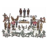 53 Vintage Lead Toy Soldiers (Incl. Barclay)