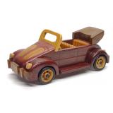 10' Wooden Volkswagen Beetle Convertible Toy Car