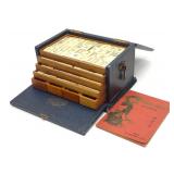 1920s Pung Chow Mahjong Game Set (142 tiles)