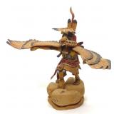 Harry Bert Hopi Eagle Kachina Doll (12' tall)