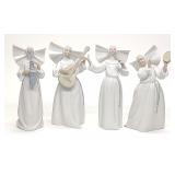 (4) Lladro Sisters in Motion Dancing Nun Figurines