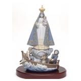 Lladro 6268 Our Lady Caridad Del Cobre Sculpture