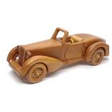 21' Auburn Boattail Speedster Wooden Toy Car Model