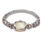 Vintage Benrus 14K Gold Ladies Wrist Watch