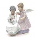 Lladro 6085 Angelic Harmony Porcelain Figurine