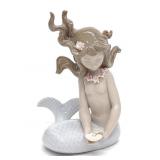 Lladro 1415 Mirage Mermaid Porcelain Figurine