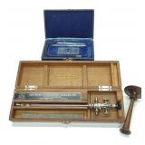 3 Vintage Medical Doctor Instruments & Stethoscope