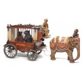 36' Circus Wagon Elephant Sculpture Reprocrafters