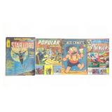 4 Comic Books (Marvel, Ace & Popular Comics)