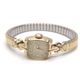 Hamilton 10K Yellow Gold Ladies Wrist Watch