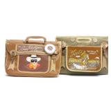 (2) 1950s The Lone Ranger & Tonto School Bags