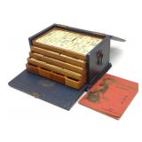 1920s Pung Chow Mahjong Game Set (142 tiles)