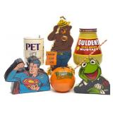 6 Character & Advertising Transistor Radios