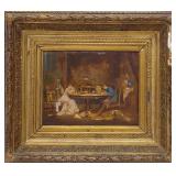 After Auguste Loustaunau Oil on Canvas Painting