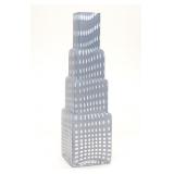Bertil Vallien Signed Metropolis Vase (Kosta Boda)
