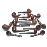 15 Vintage Smoking Tobacco Estate Pipes