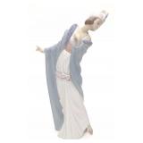 Lladro 5789 The Flirt Porcelain Figurine of Lady