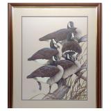 Art LaMay Signed AP Gander Mountain Goose Art