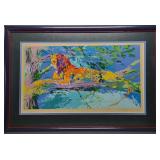 Leroy Neiman Signed & Numbered Kenya Leopard Art