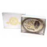 1996 Cheyenne Frontier Days Rodeo Belt Buckle